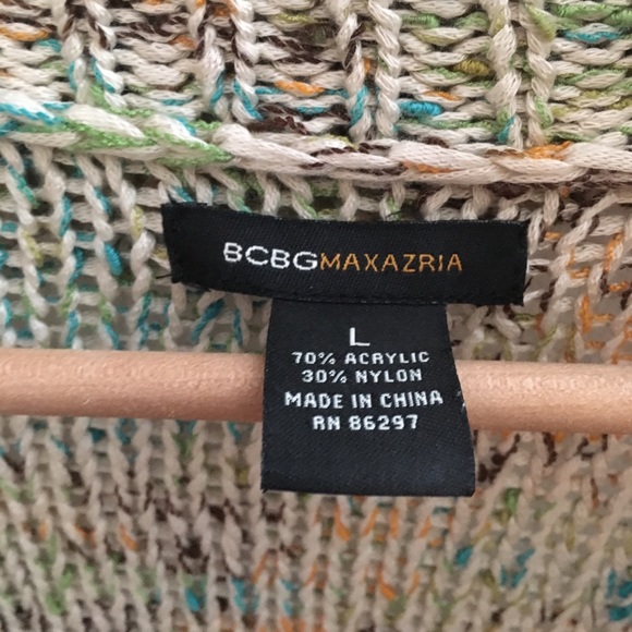 BCBG MAXAZRIA bejewel heavy cardigan sweater - Picture 4 of 8